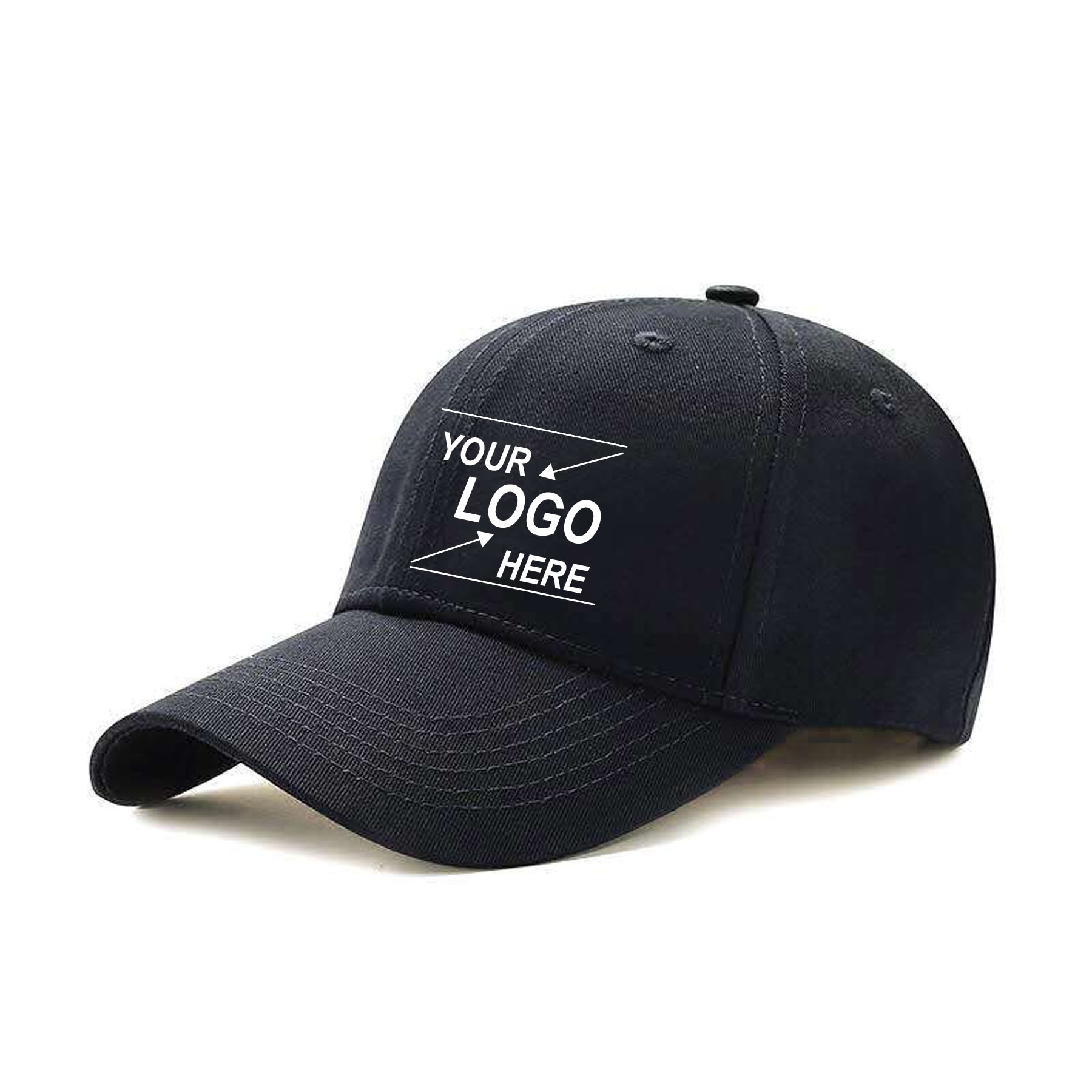 6 Panel Poly Twill Baseball Cap
