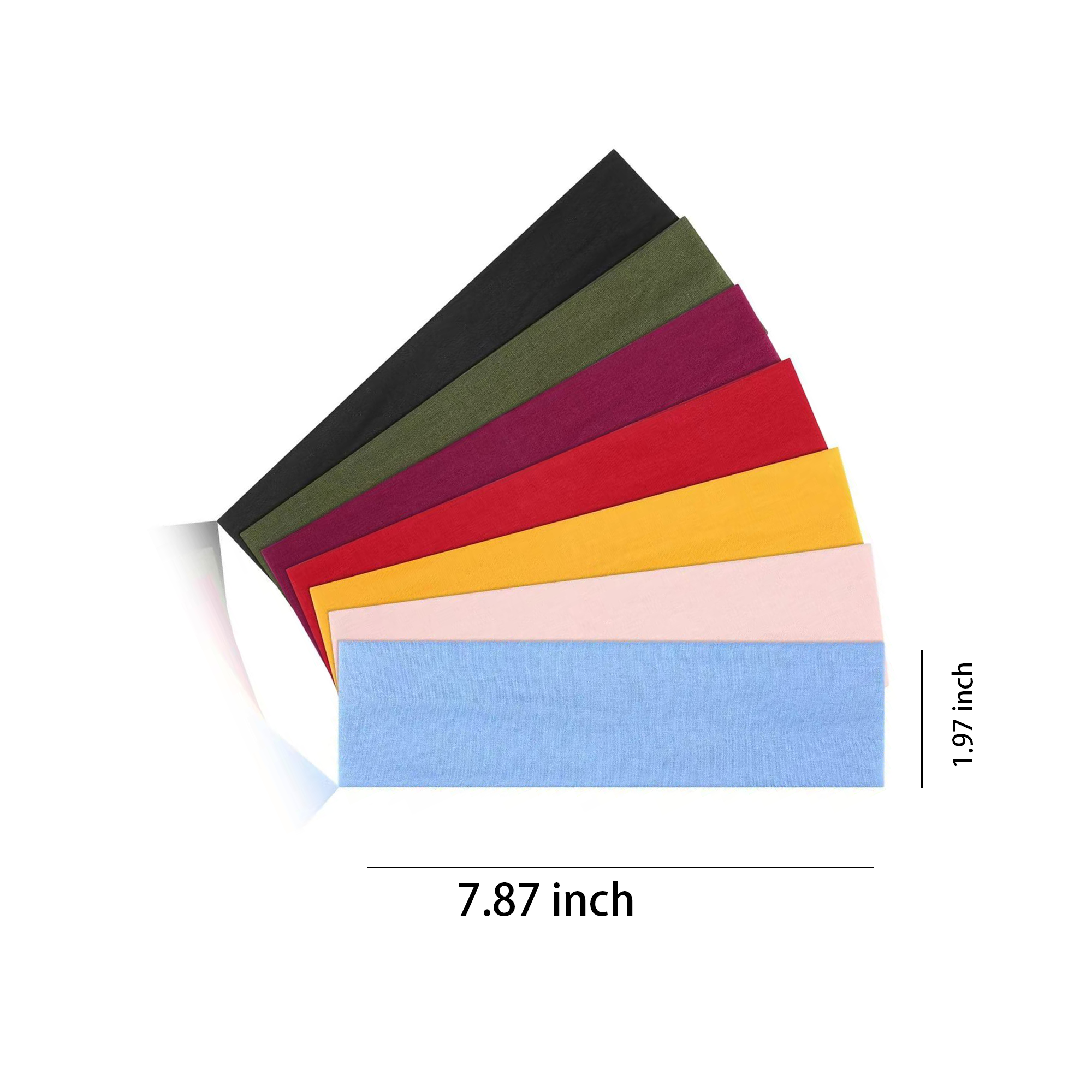 Soft Elastic Sports Headband - Comfortable Fit 2