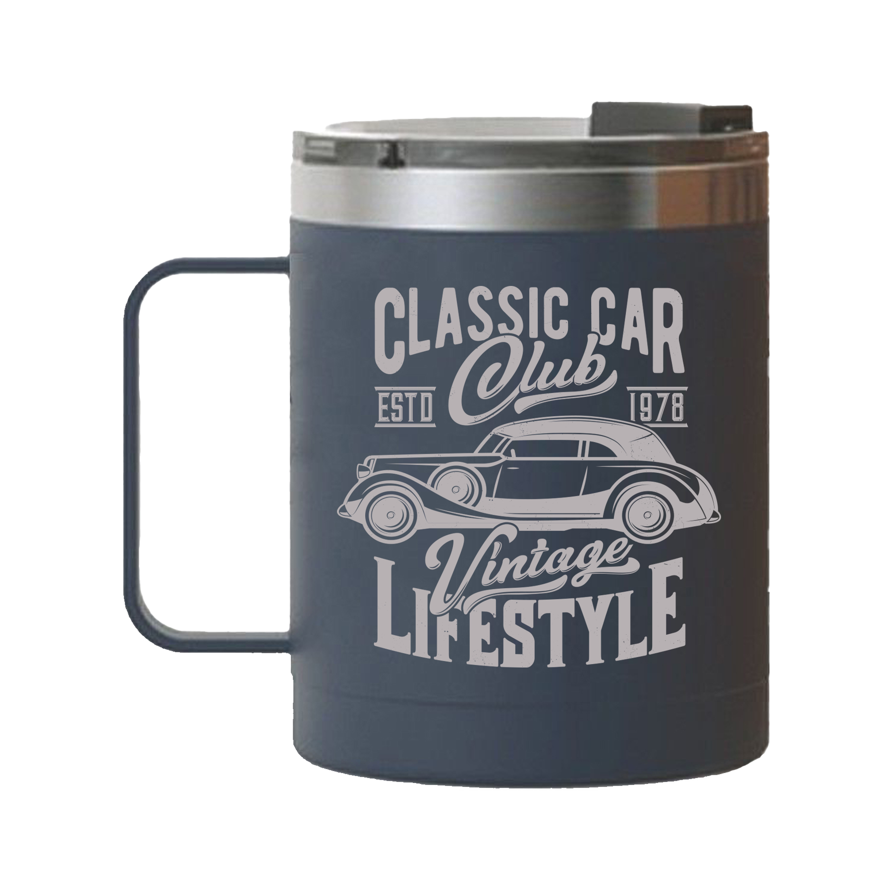 RTIC 12 oz Stainless Steel Ringed Coffee Mugs 7