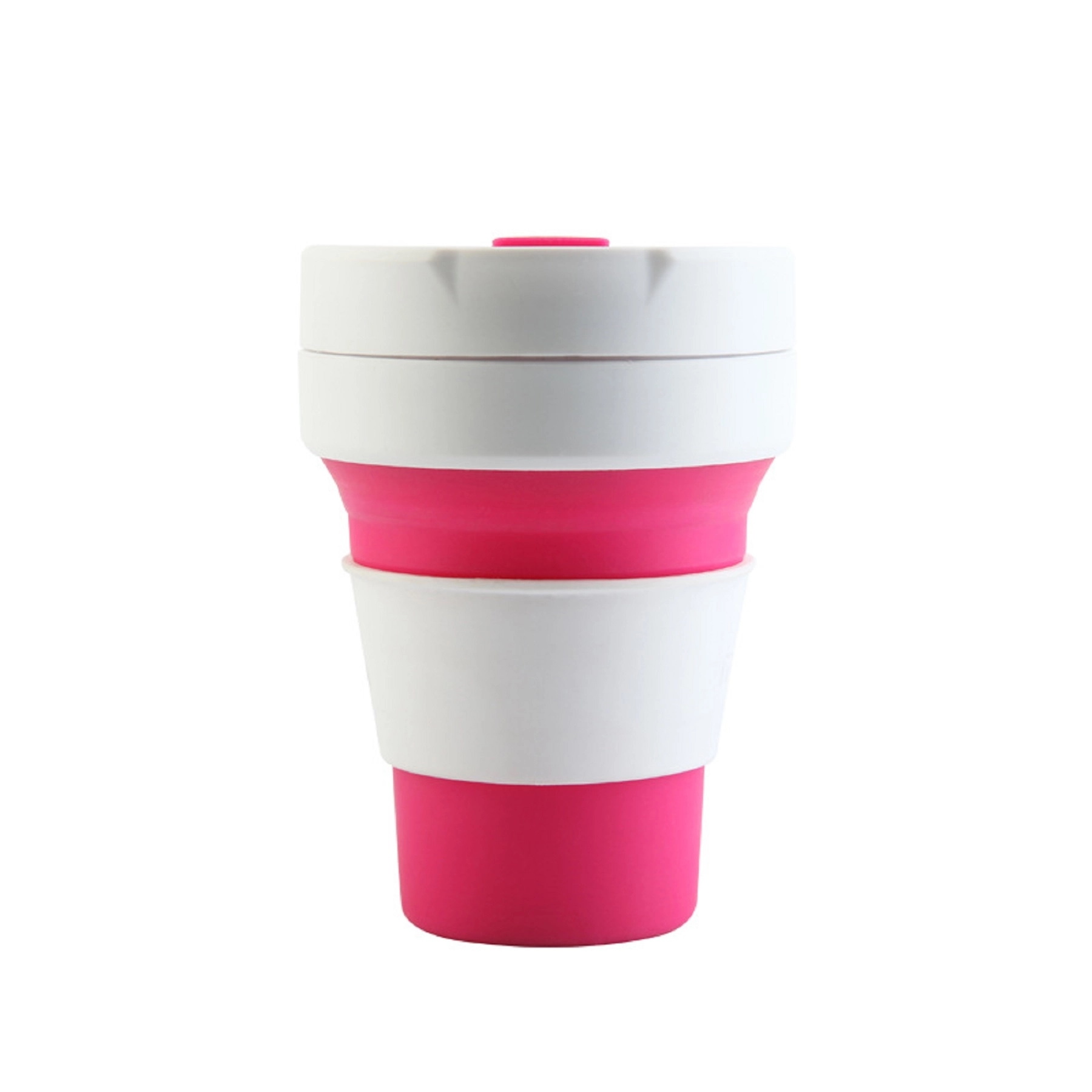 12 oz Silicone Folding Reusable Coffee Cup 8