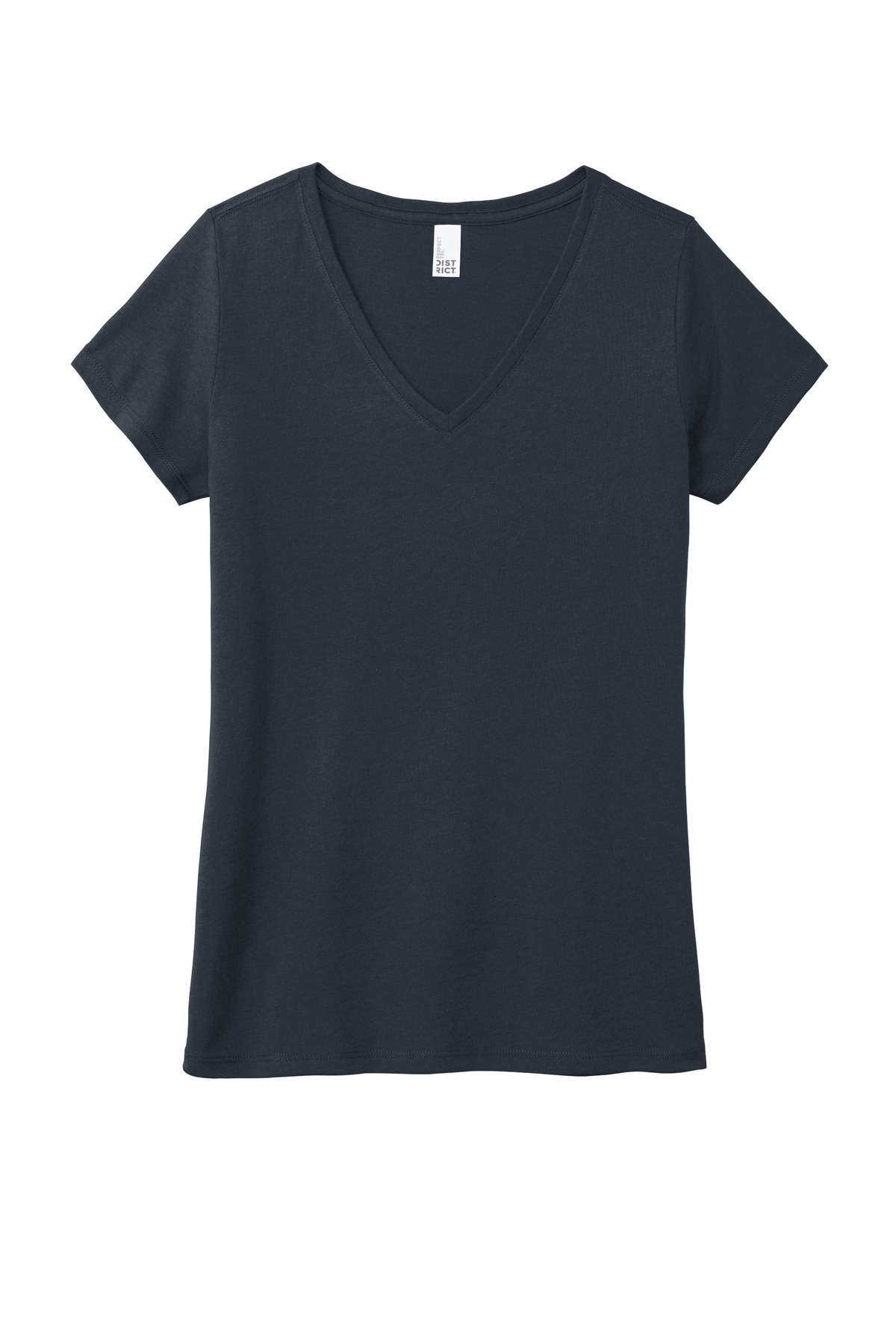 District Women's Perfect Tri V-Neck Tee. DM1350L 85