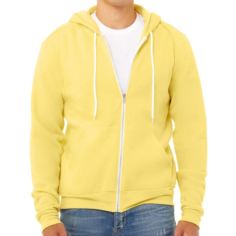 Bella Unisex Poly-Cotton Fleece Full-Zip Hoodie 29