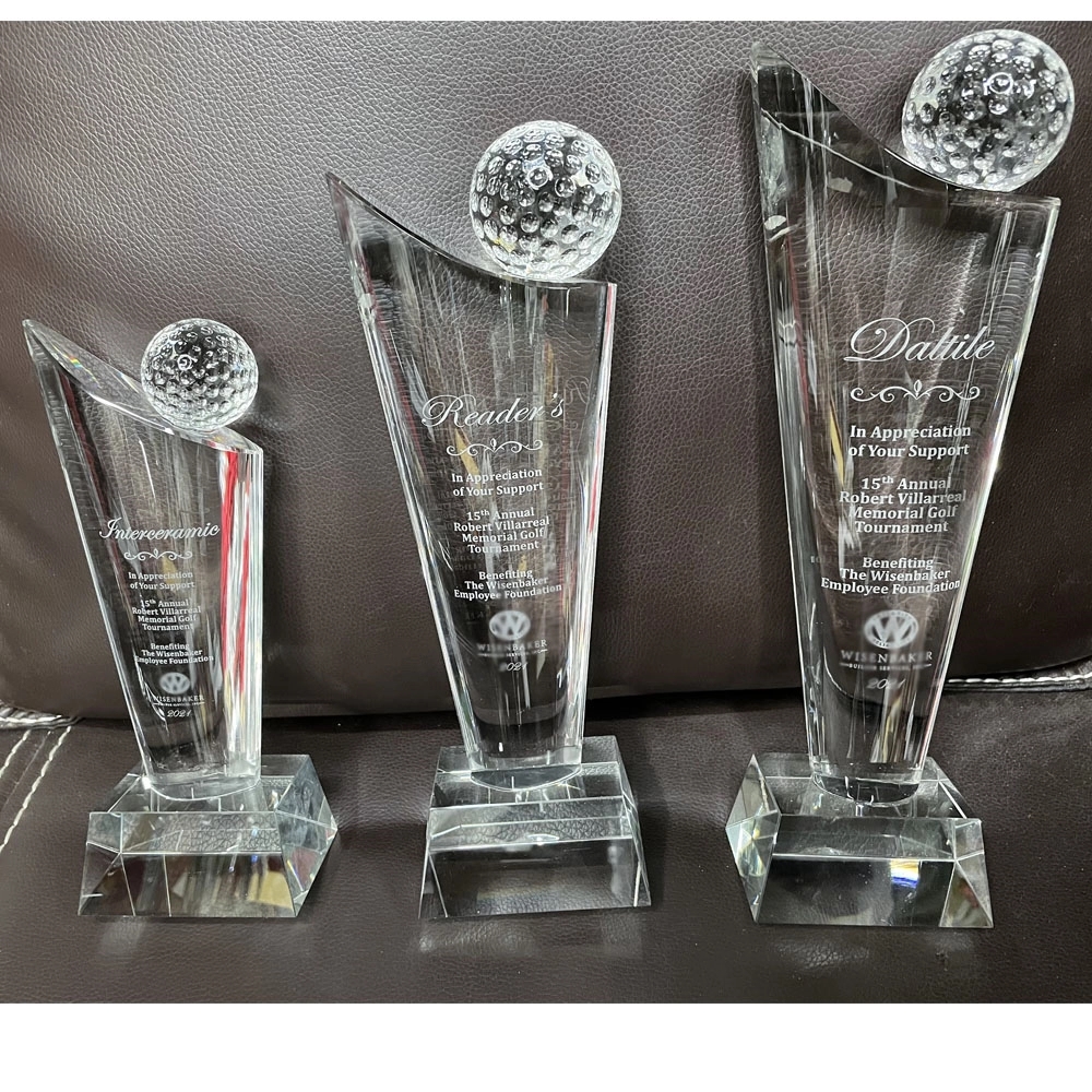 Sport Crystal Golf Trophy 5