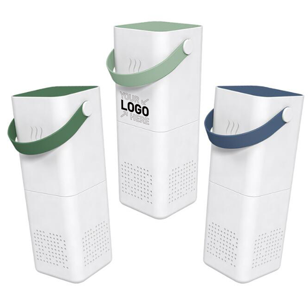 Mini Portable Car Air Purifier True HEPA Filter Cleans 3