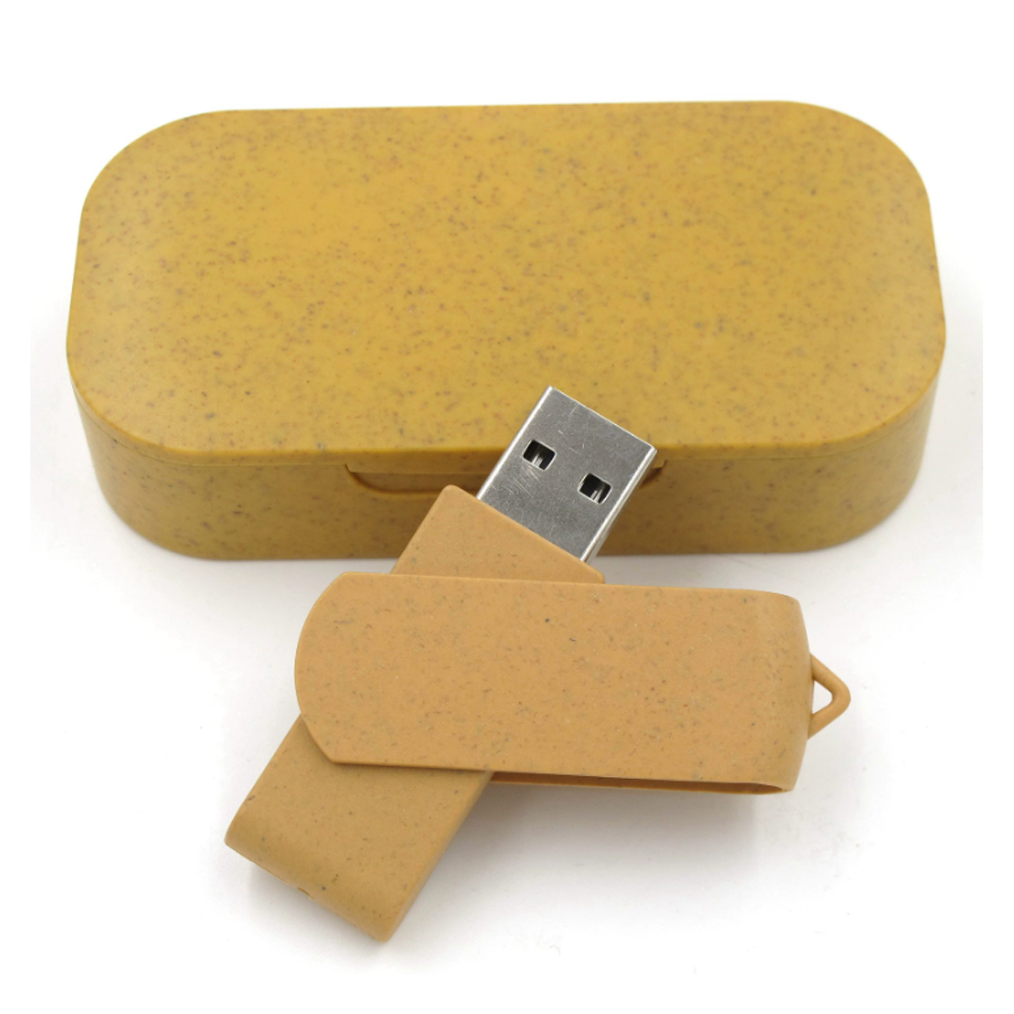 4GB Wheat Straw USB Drive Set 3