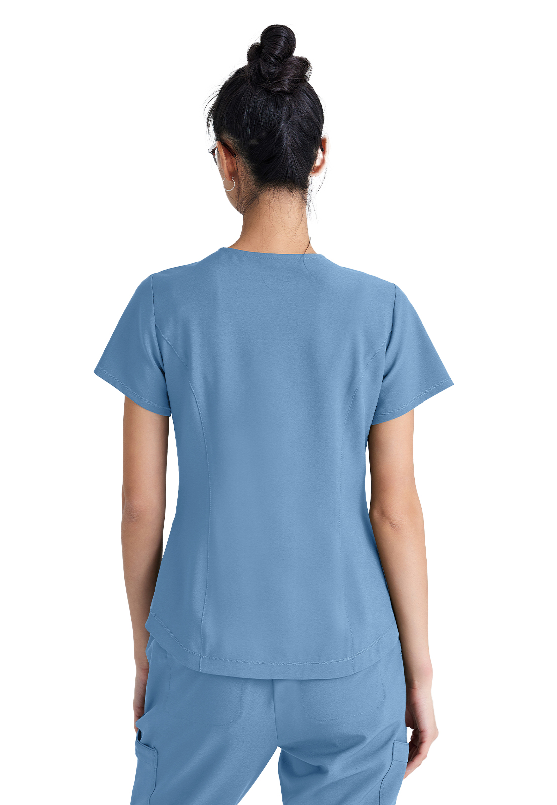 Grey's Anatomy Evolve Stretch - Women's Two-Pocket V-Neck Rhythm Scrub Top 45
