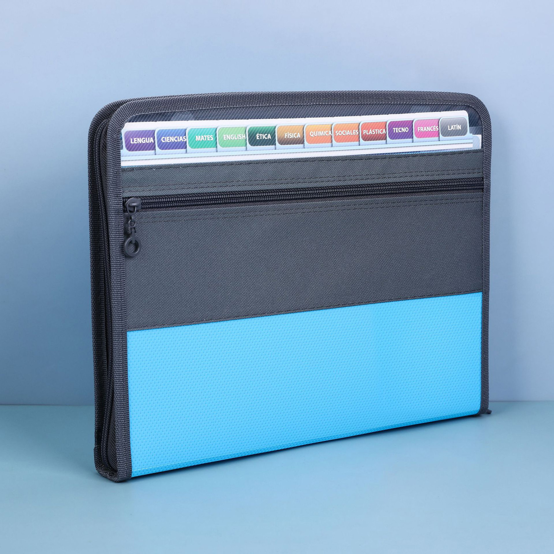 Portable storage expandable folder 8