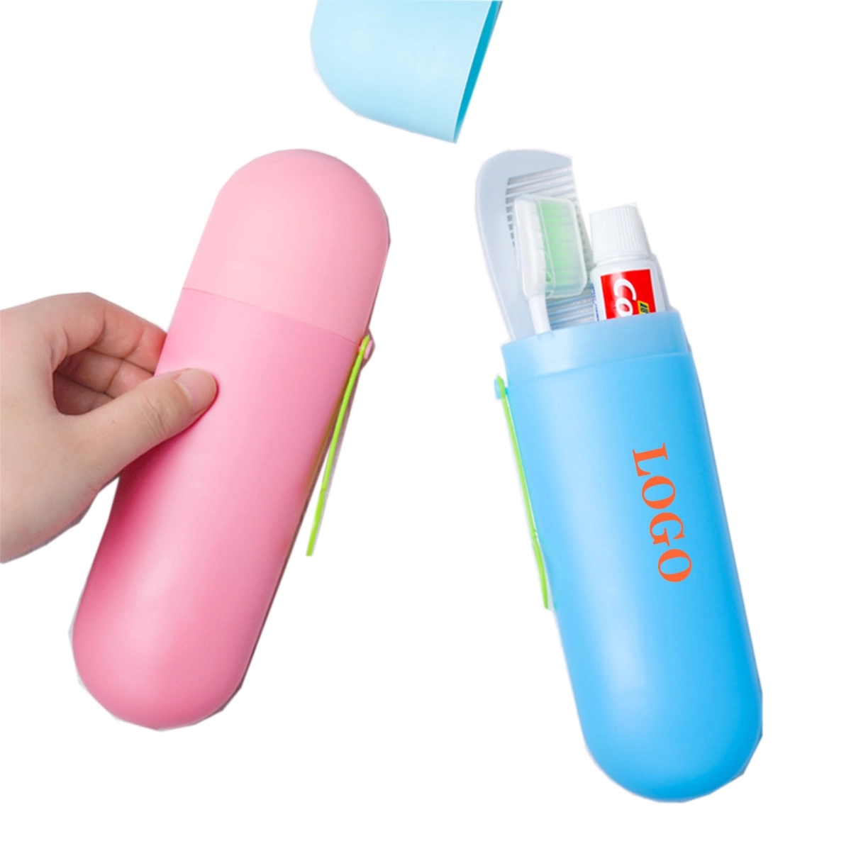 Plastic Toothpaste Toothbrush Case 4