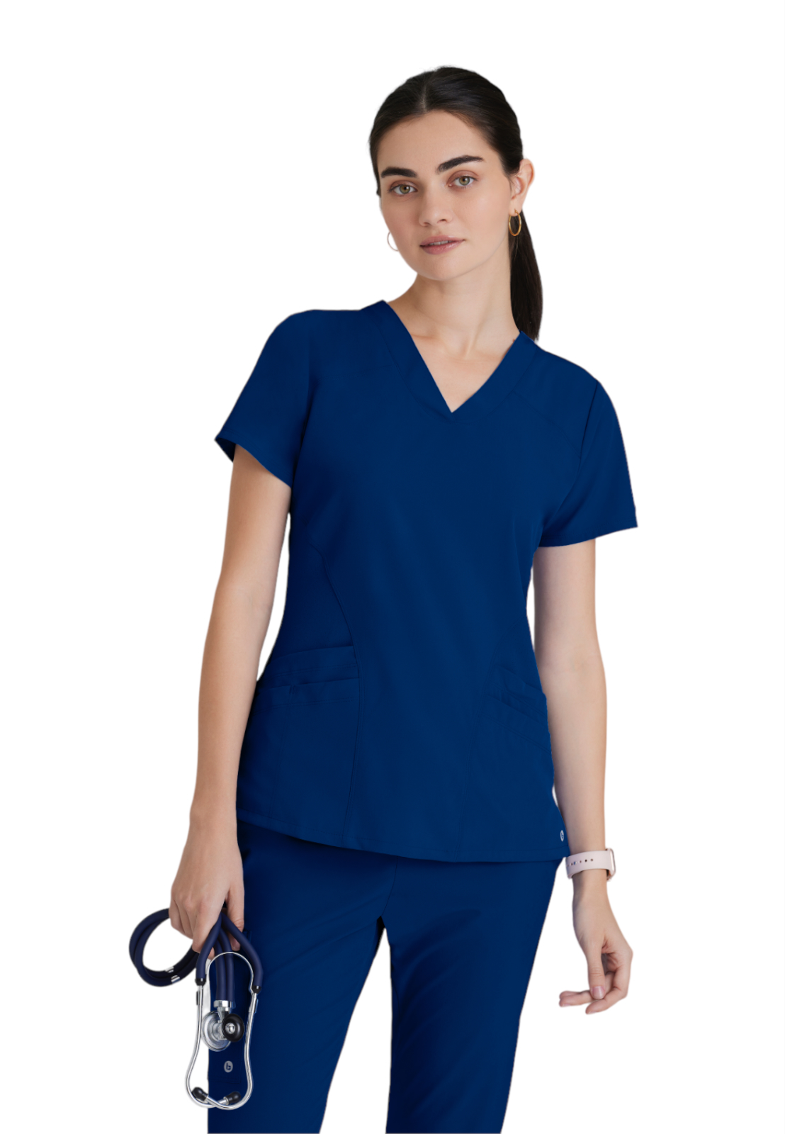 Barco One - Women's Five-Pocket V-Neck Pulse Scrub Top