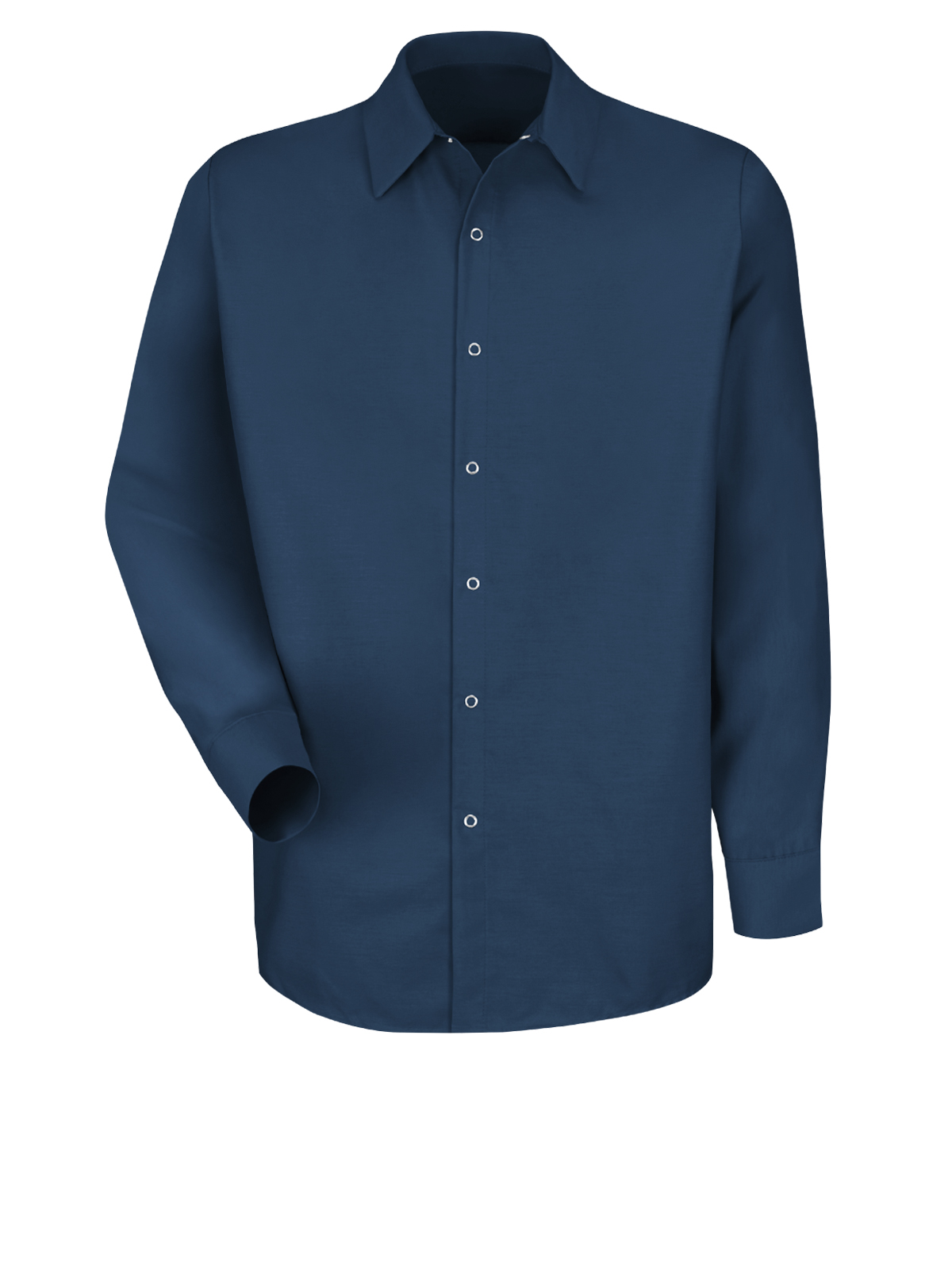 Red Kap Food Processing - Men's Long Sleeve Specialized Pocketless Work Shirt 3