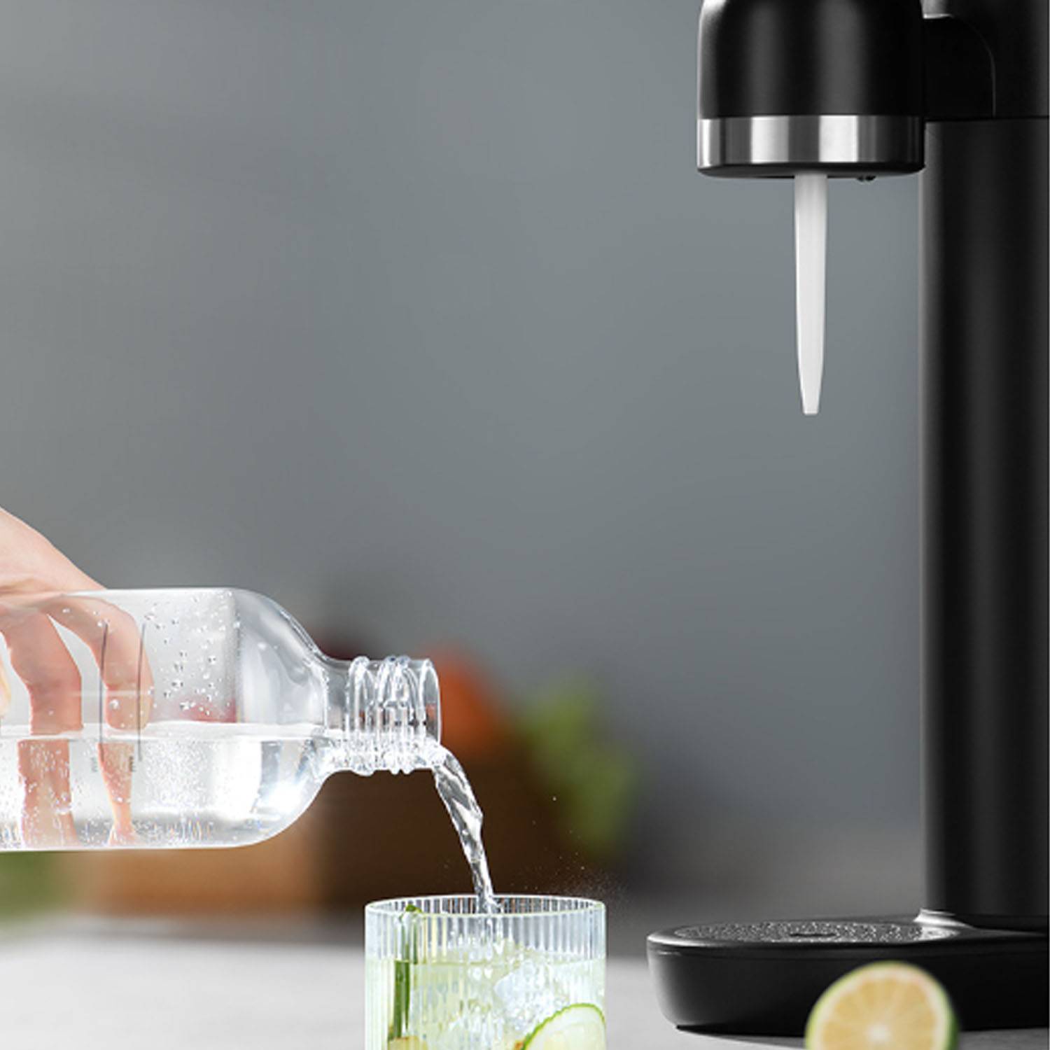 Sparkling water making machine 4