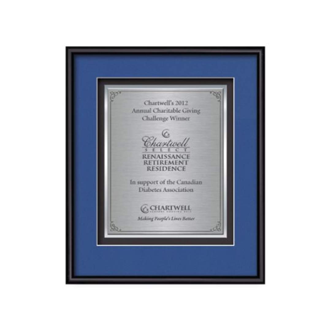 Fenestra Certificate TexEtch - Black 2