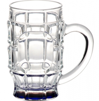 17.75 oz. Dimpled Glass Beer Mugs 4