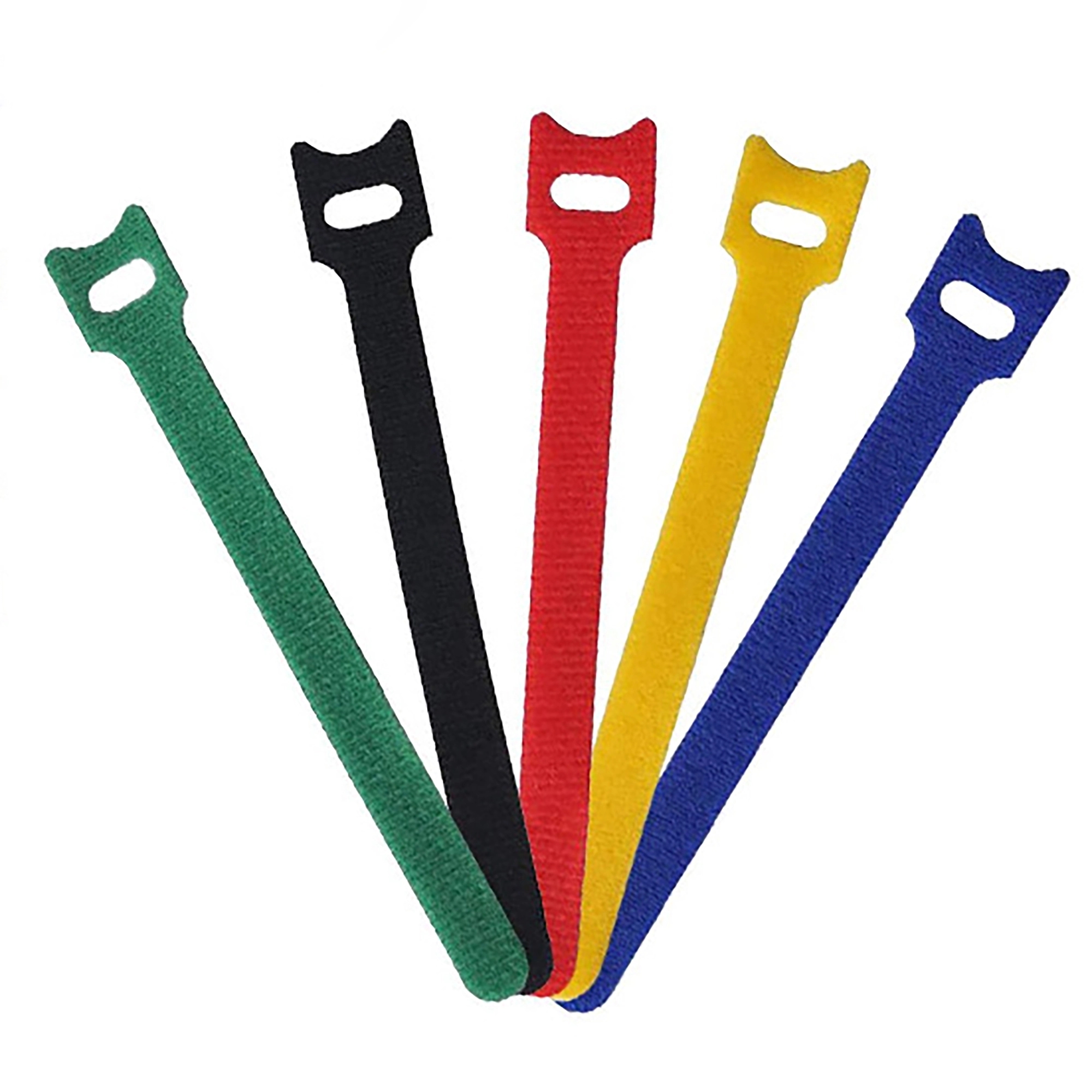 MOQ 100pcs 0.5" x 6" T-TYPE Hook and Loop Fastener 9