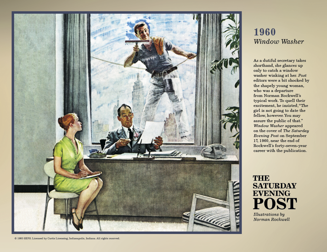 Triumph® Calendars The Saturday Evening Post Illustrations by Norman Rockwell Calendar 38
