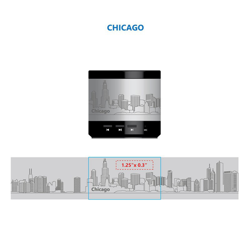 CityScape LITE Wireless Speaker 5