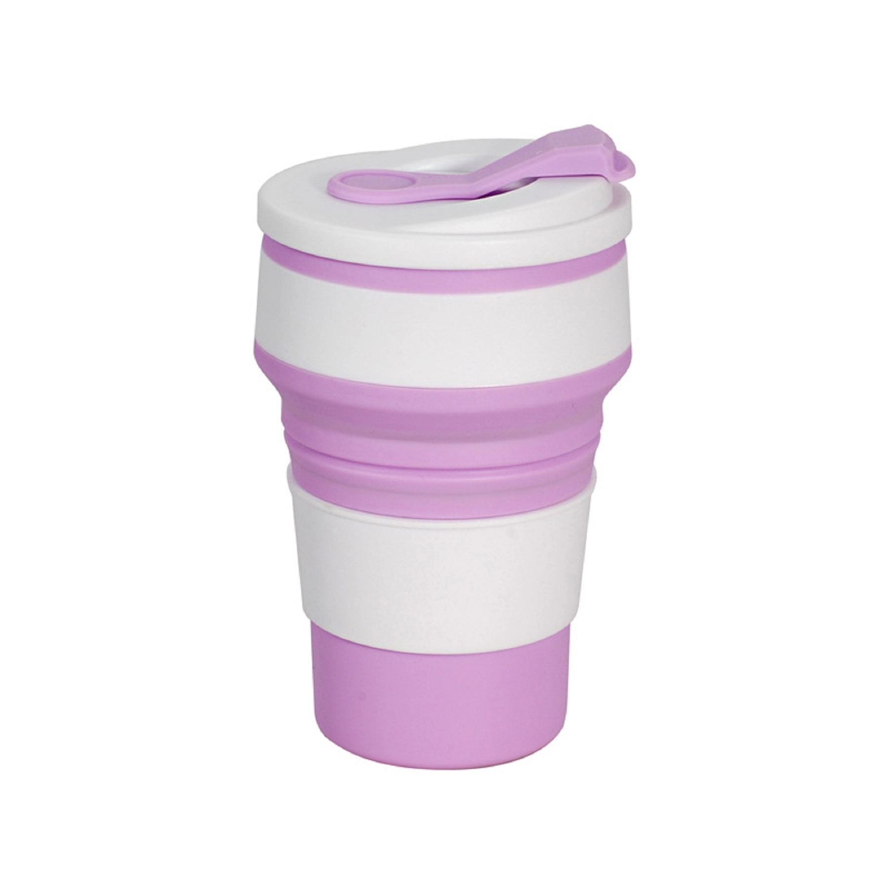 12 OZ Silicone Collapsible Reusable Telescopic Coffee Cup 9