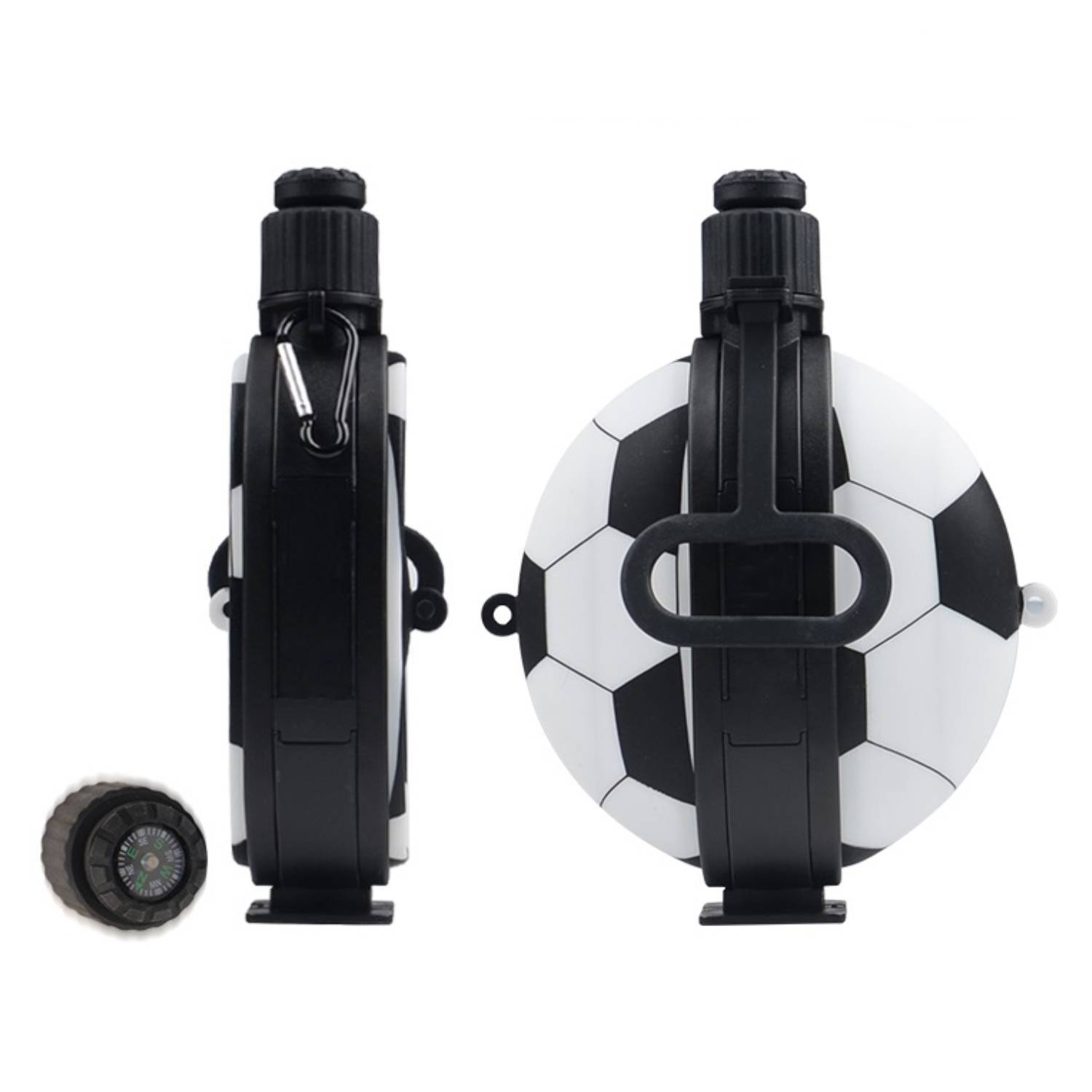Football Shaped Collapsible Water Bottle, 19.8 oz. 2