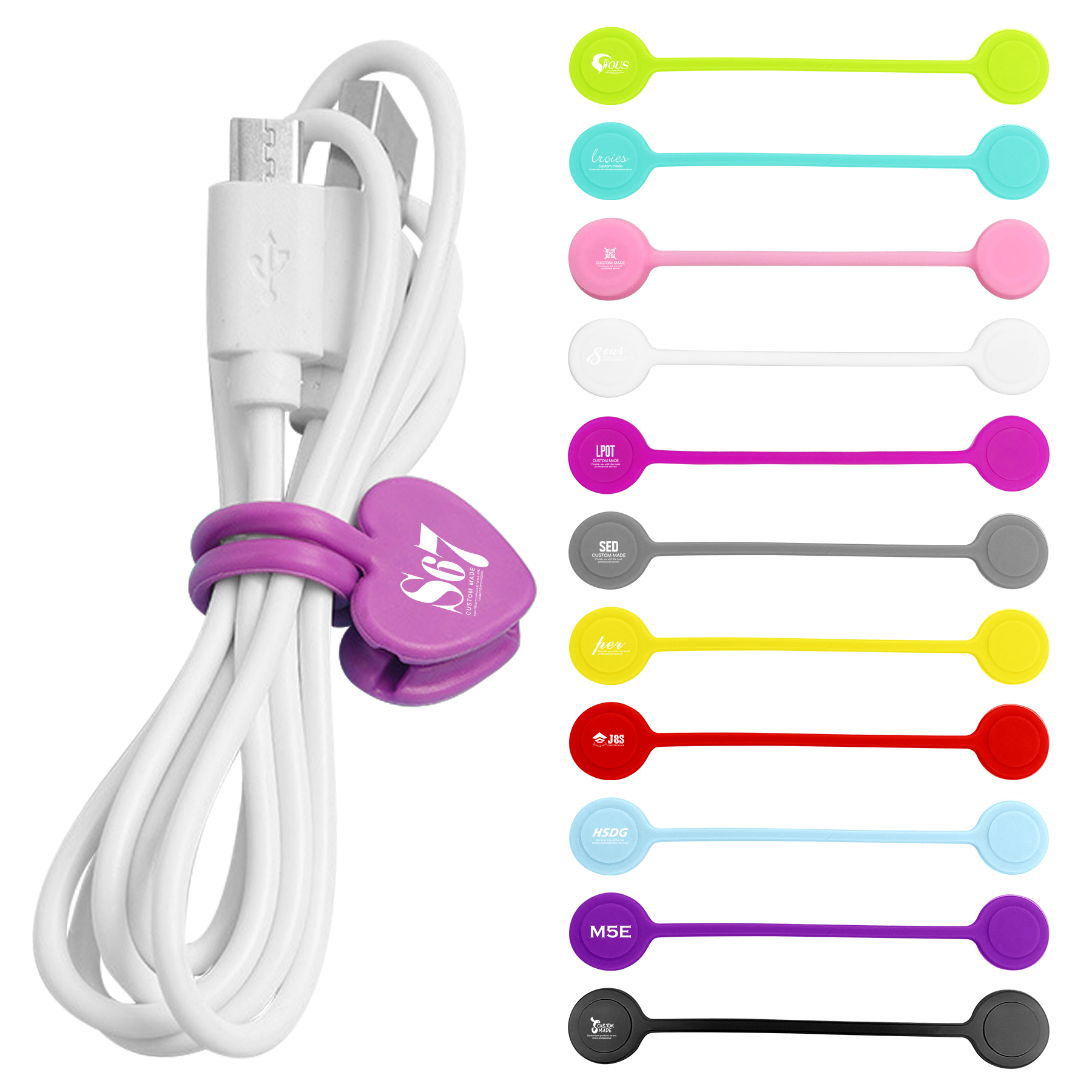 Magnetic Cable Ties 2