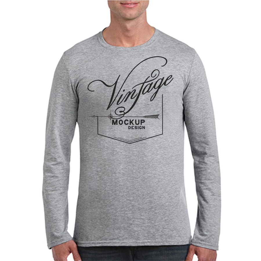SoftStyle Adult Long Sleeve T-Shirts 4.5 oz cotton 21
