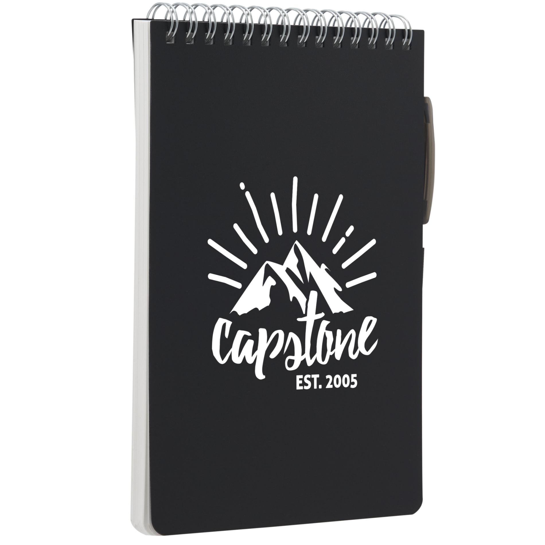 5” x 7” Mineral Stone Field Reporter Notebook w/Pe 13