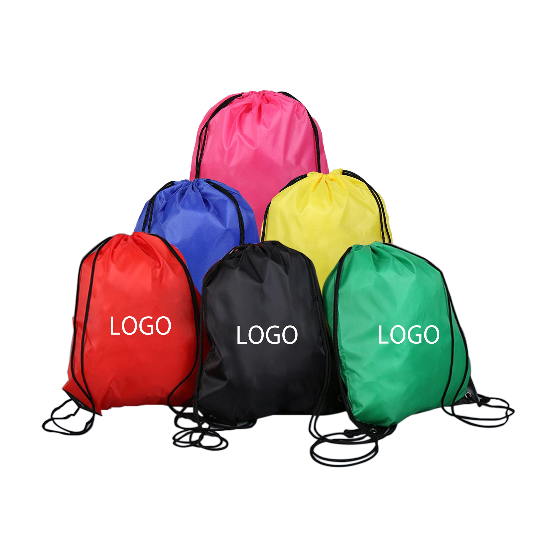 210D Drawstring Backpack 1