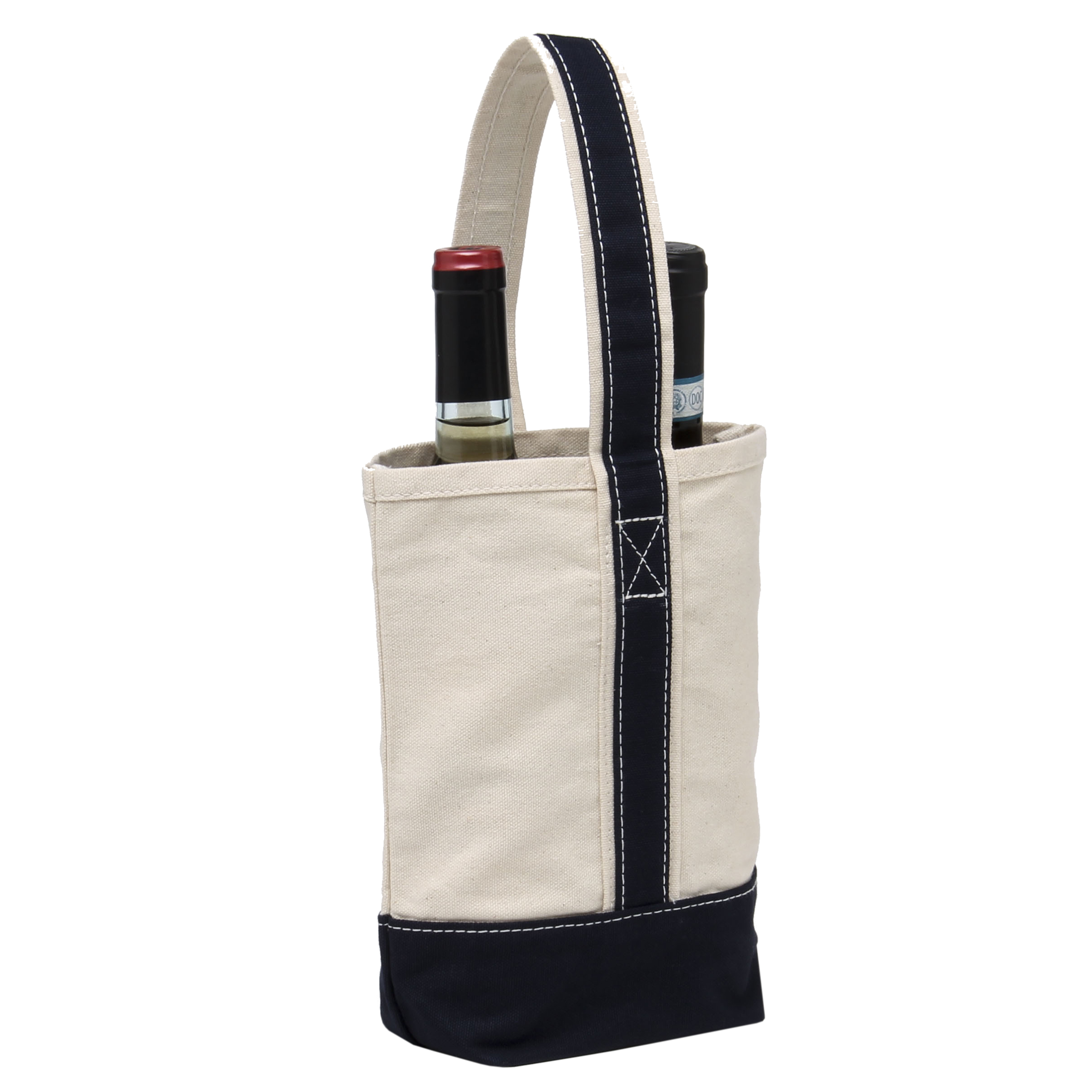 10 Oz. Lightweight Canvas Wine Tote 5