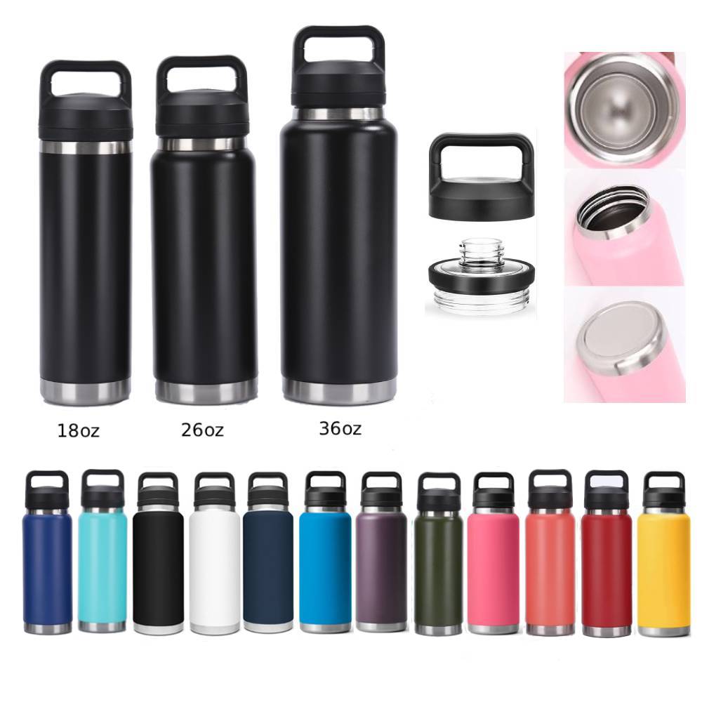 18 oz Water Bottle W/ Chug Cap 16