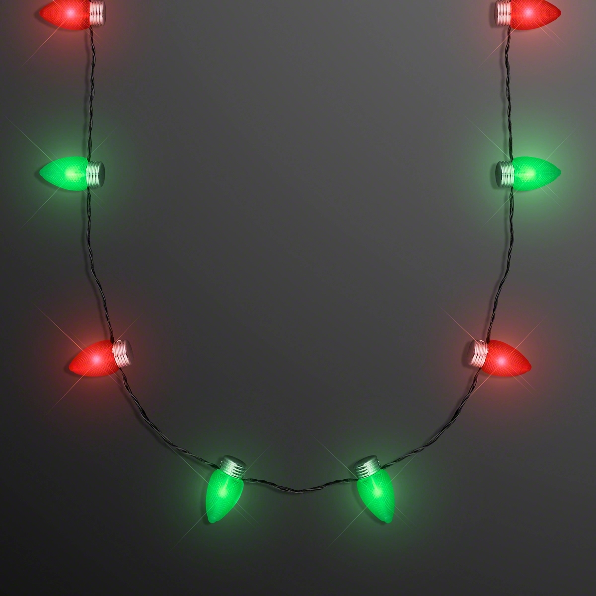 Holiday Light Necklaces With 1" Bulbs 3