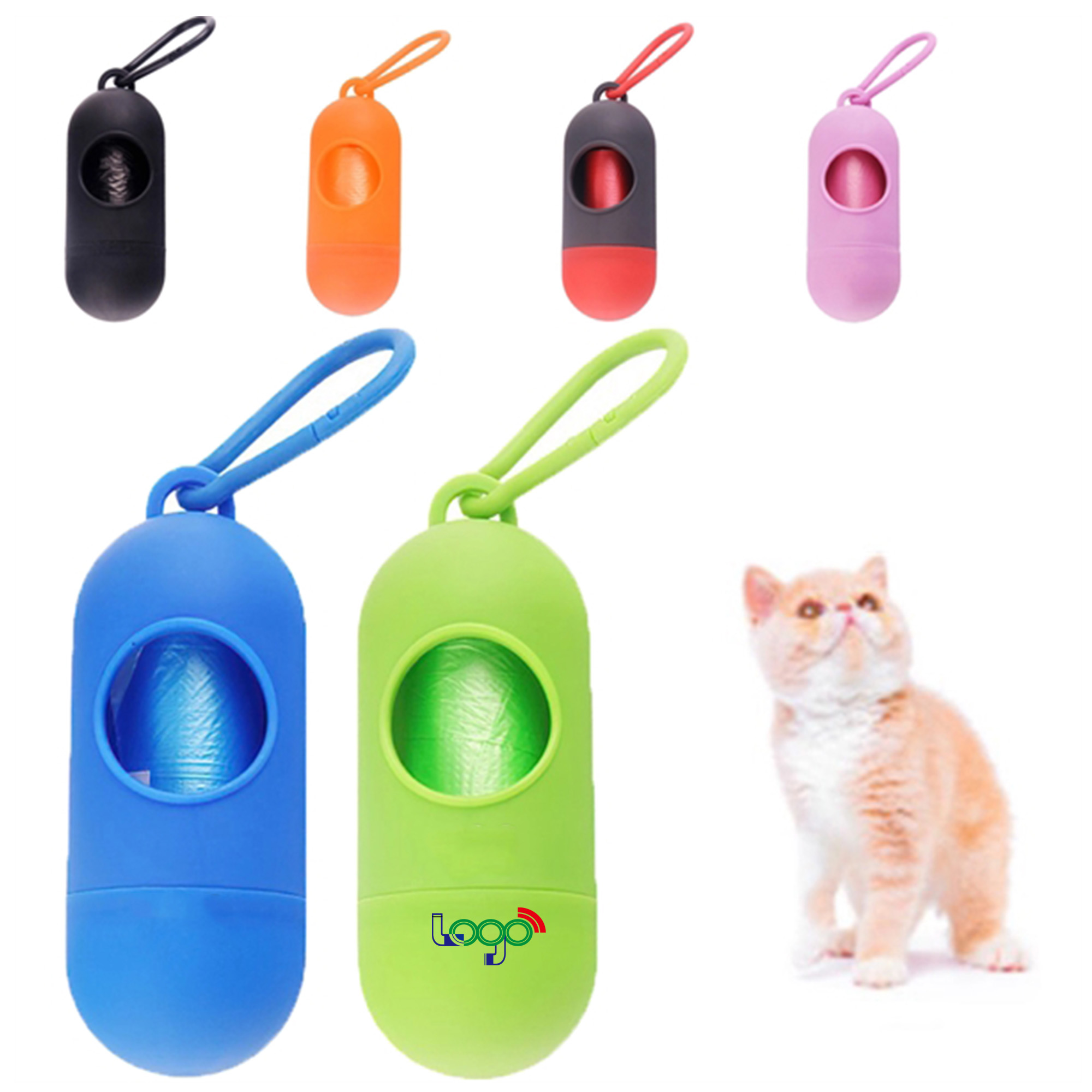 Portable Pill Pet Garbage Bag Toilet Picker 2