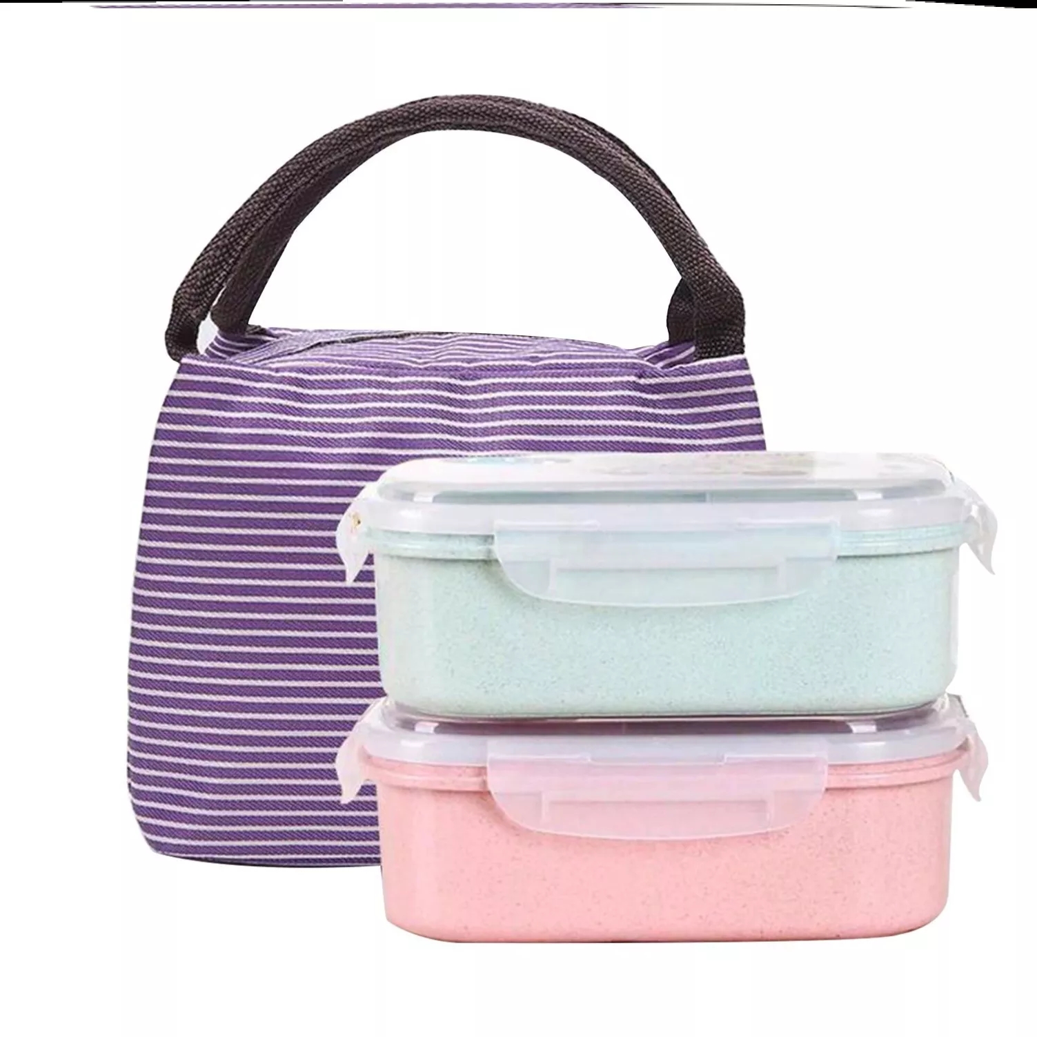 Reusable Insulated Lunch Bag Cooler Tote Box 3