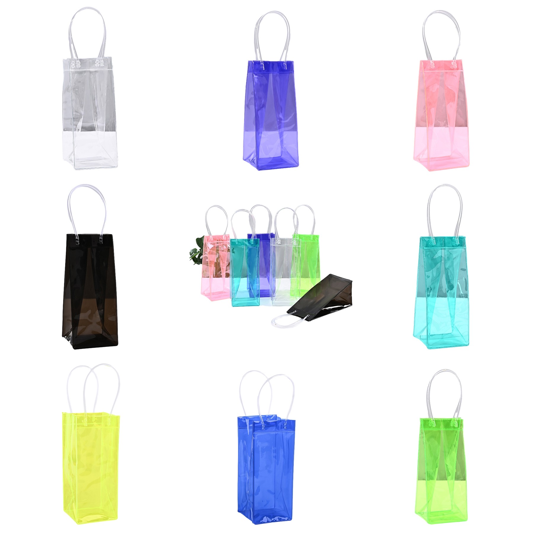 Pvc Tote Bag For Red Wine 2