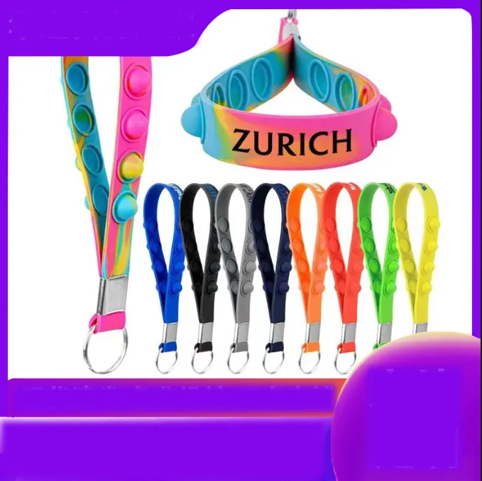 Push Pop Stress Reliever Keychain 6