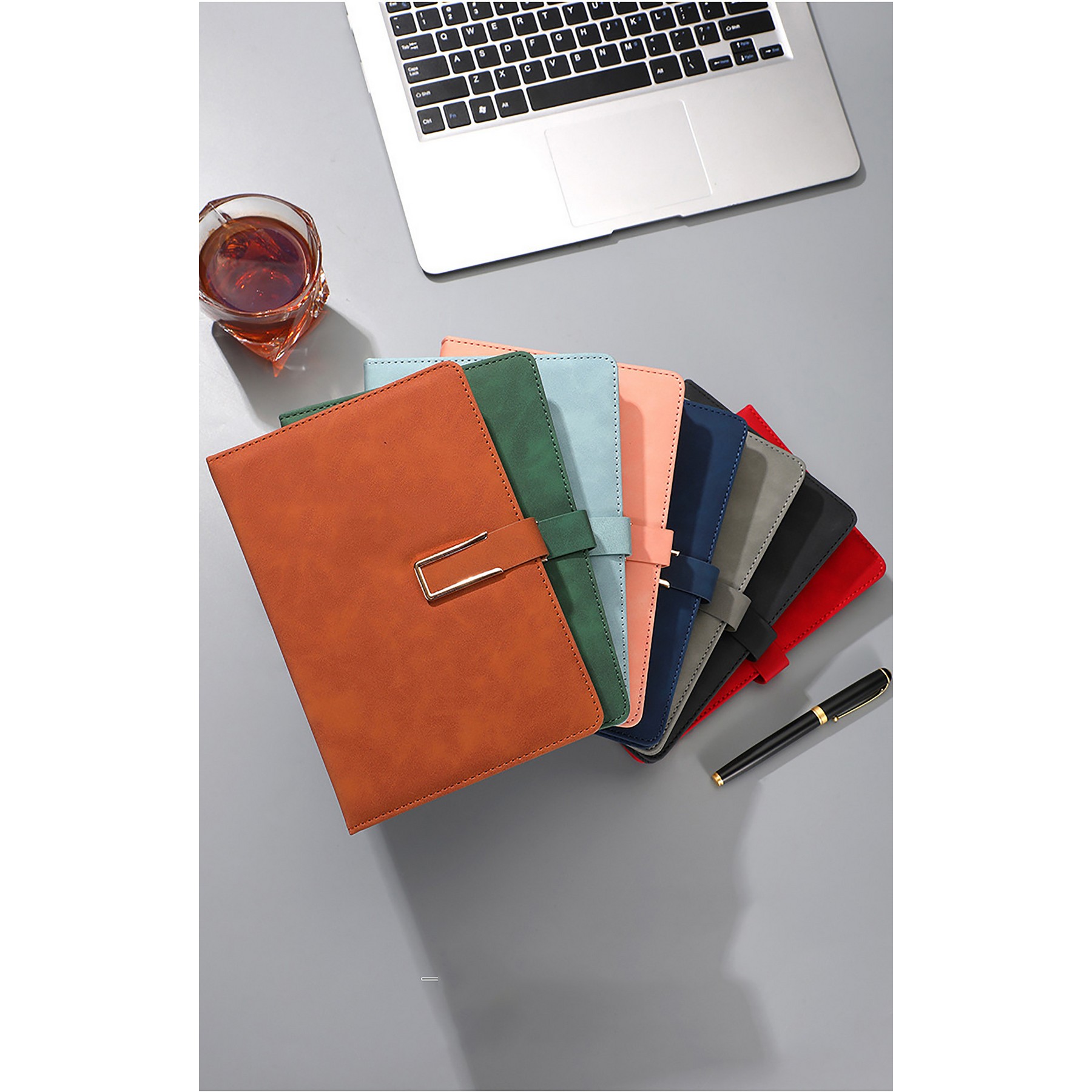 PU Leather Journal Notebook with Magnetic Closure 5