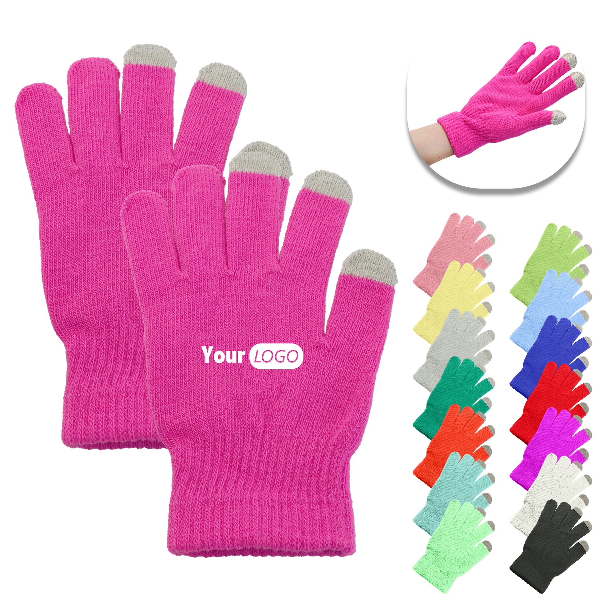 Touchscreen Knit Gloves 8
