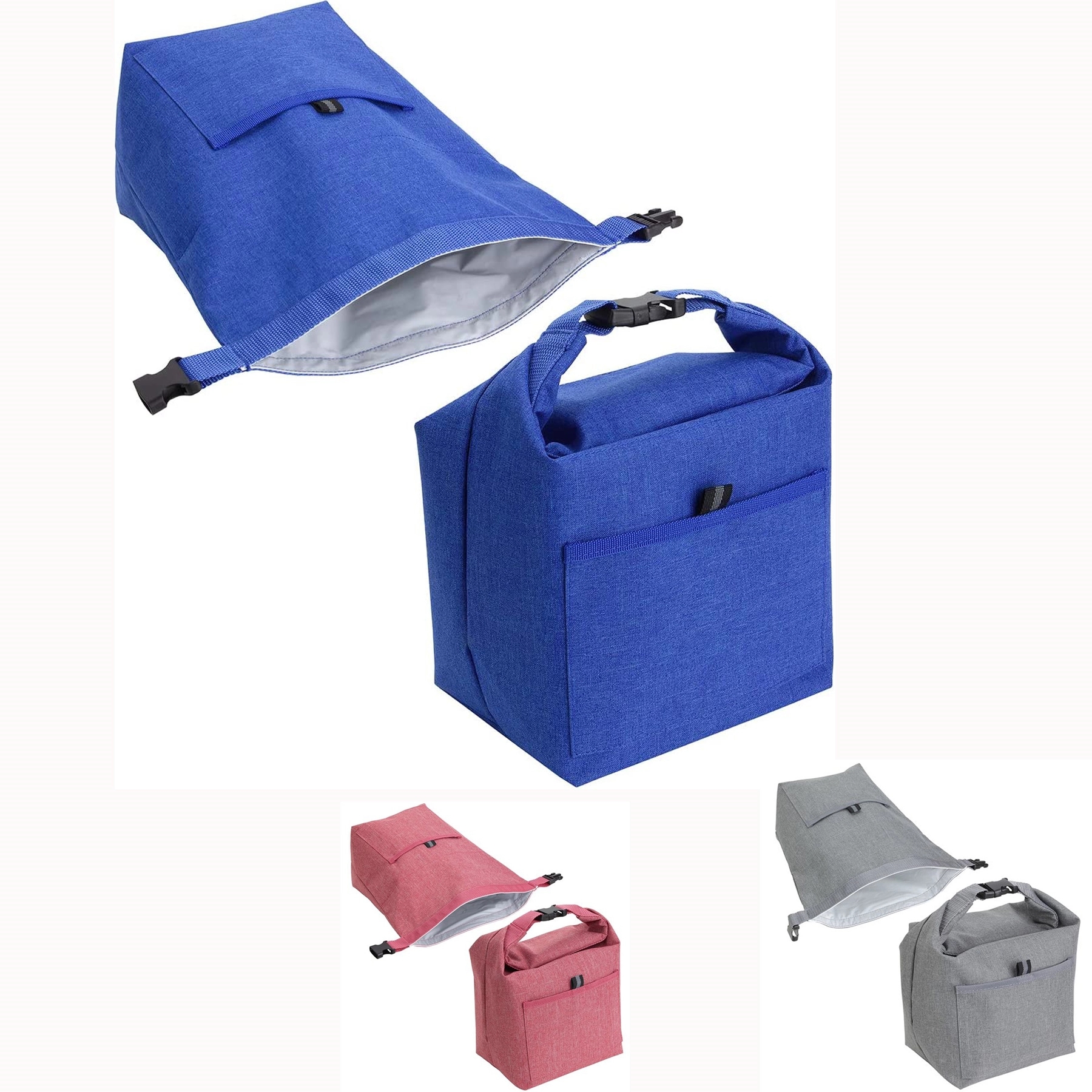 Durable Roll-top Insulated Lunch Tote Bag 3