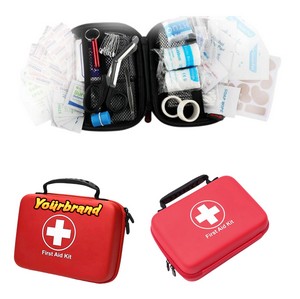98 Pieces First Aid Kit In Easy Carry Zipper Case 1