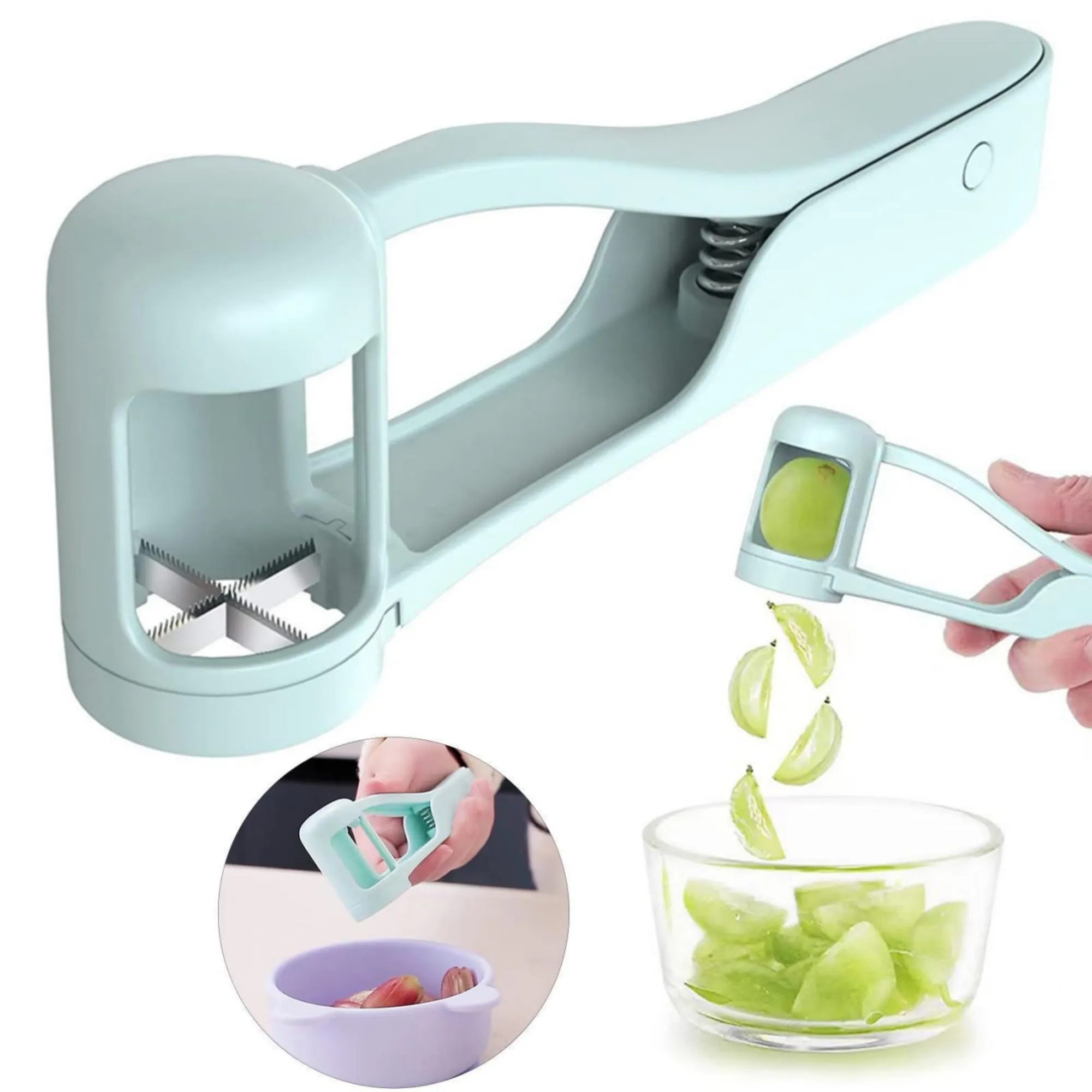 Grape Slicer Splitter Fruit Cutter Divider 2