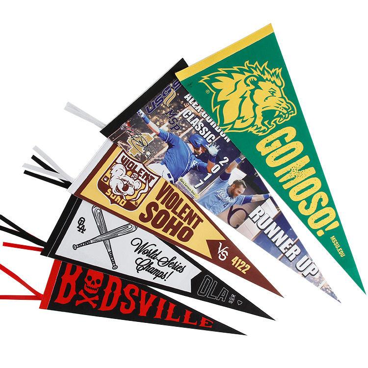Custom Printed Felt Pennant 1
