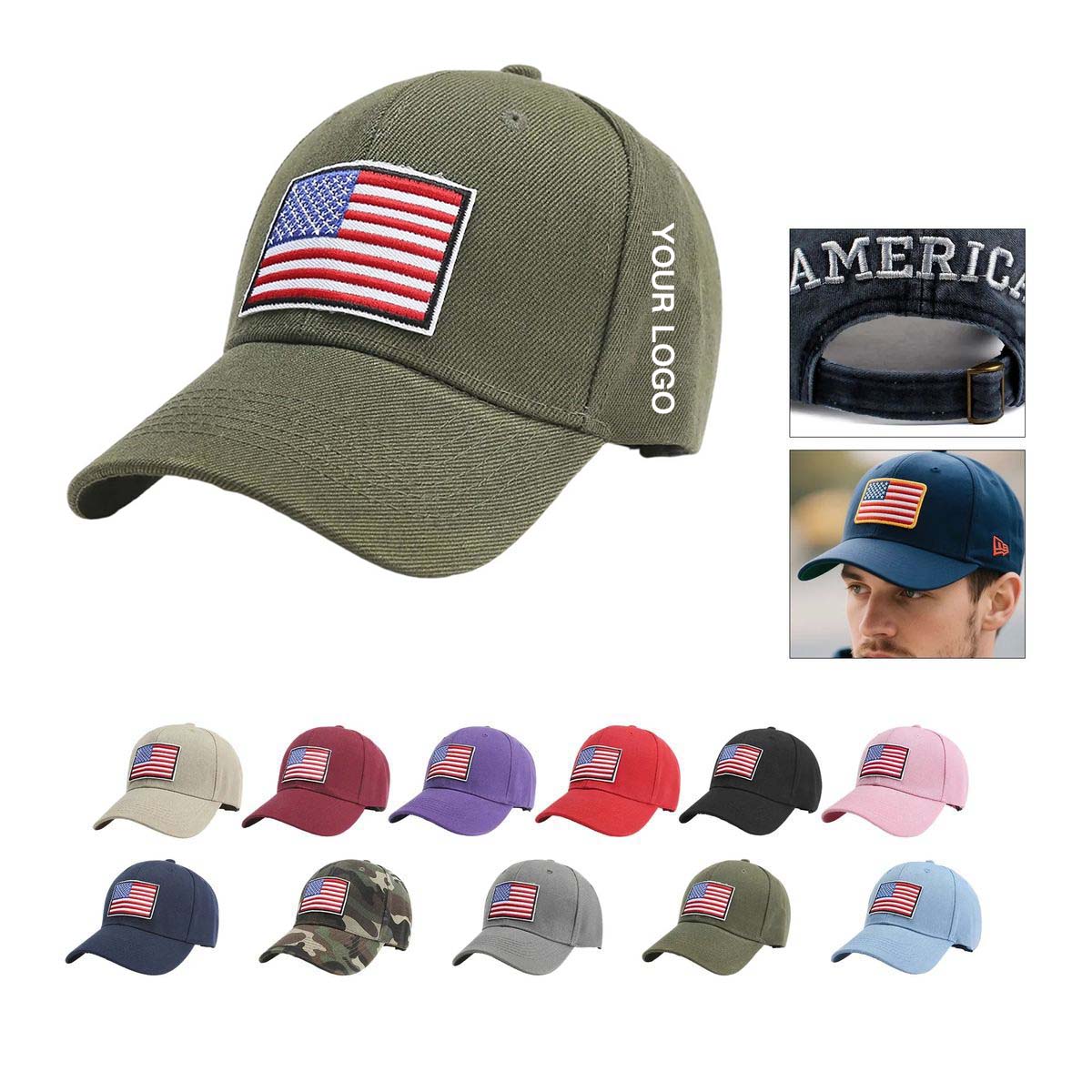 Breathable Baseball Cap with Sun Protection 12