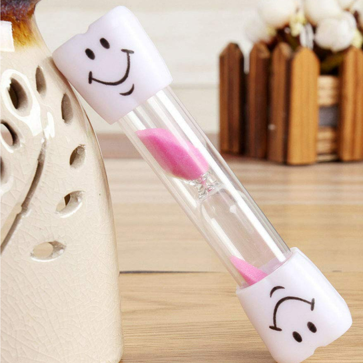 Tooth Shaped Smile Sand Timer for Dental Promotions 7