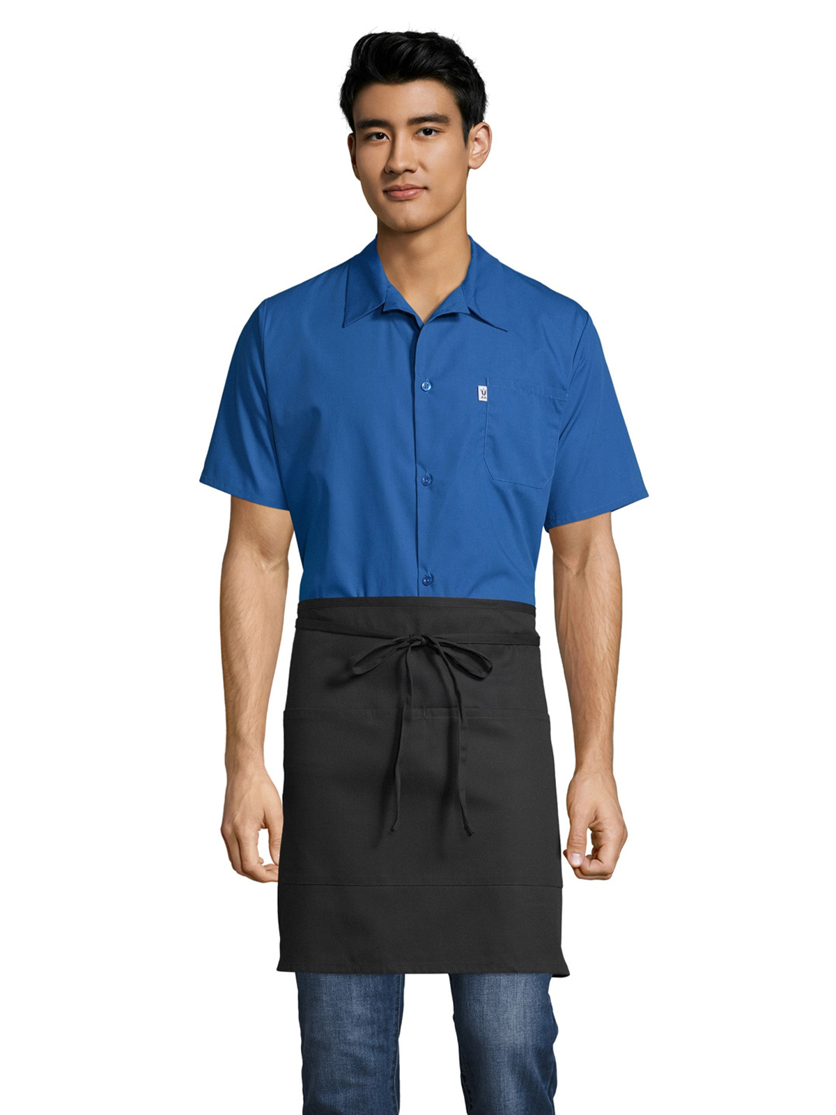 Uncommon Chef Aprons - Unisex Two-Section Patch Pocket Apron 5