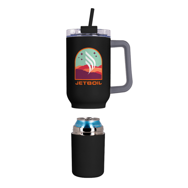 Key West 22 oz SS Travel Mug w/Can Cooler 395