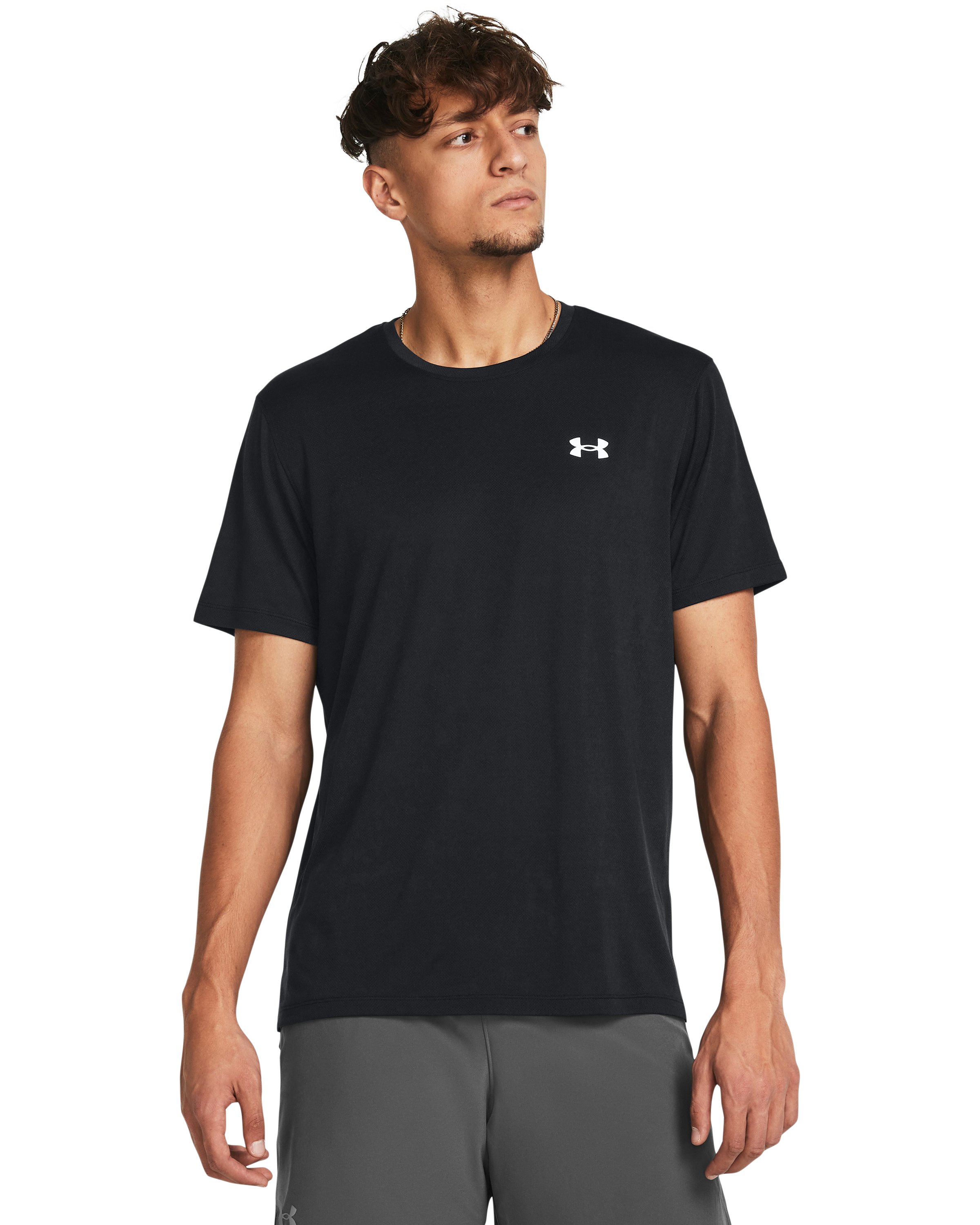 UA Launch Splatter Men's Short Sleeve 4