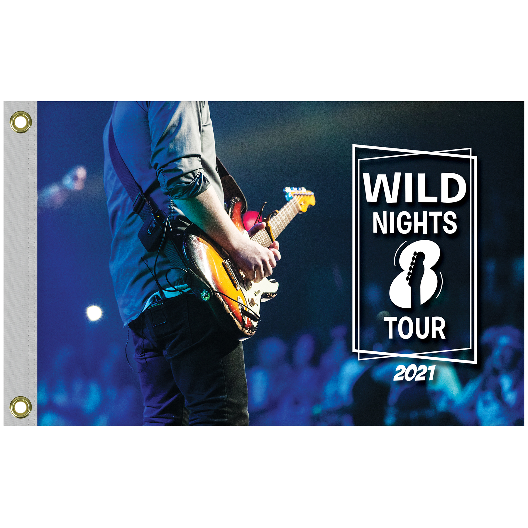 2' x 3' Promotional Polyester Single Reverse Flag 5