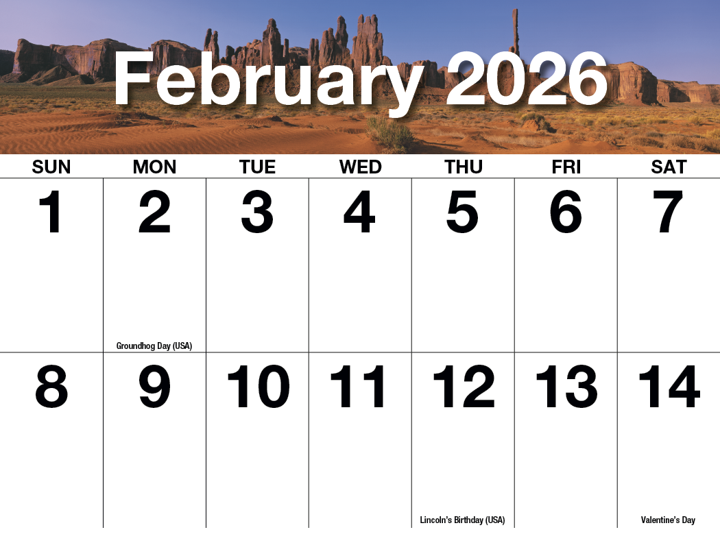 HotLine® Products Big Numbers Appointment Calendar - Stapled 21