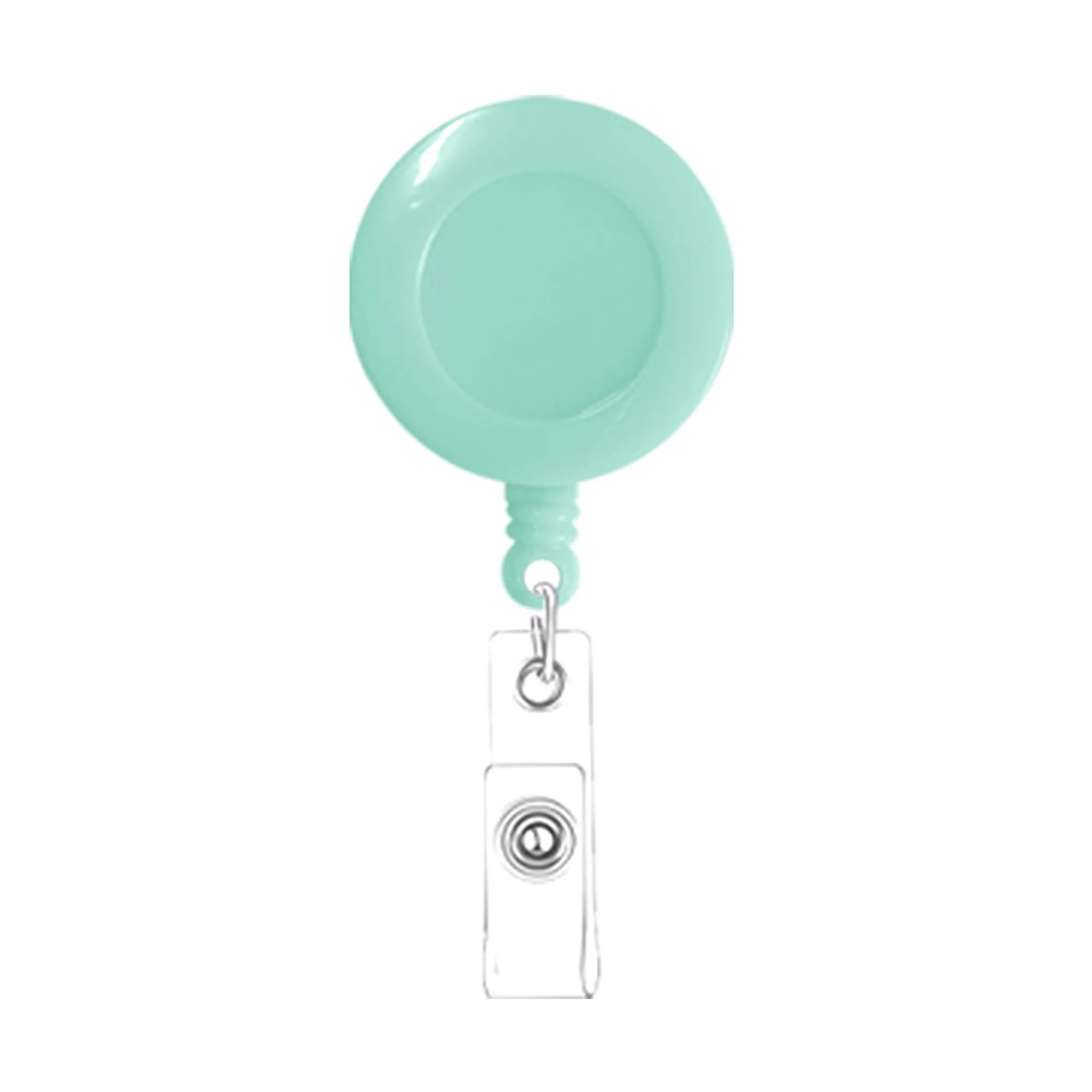 ABS Plastic Retractable Badge Holder with Clip 7