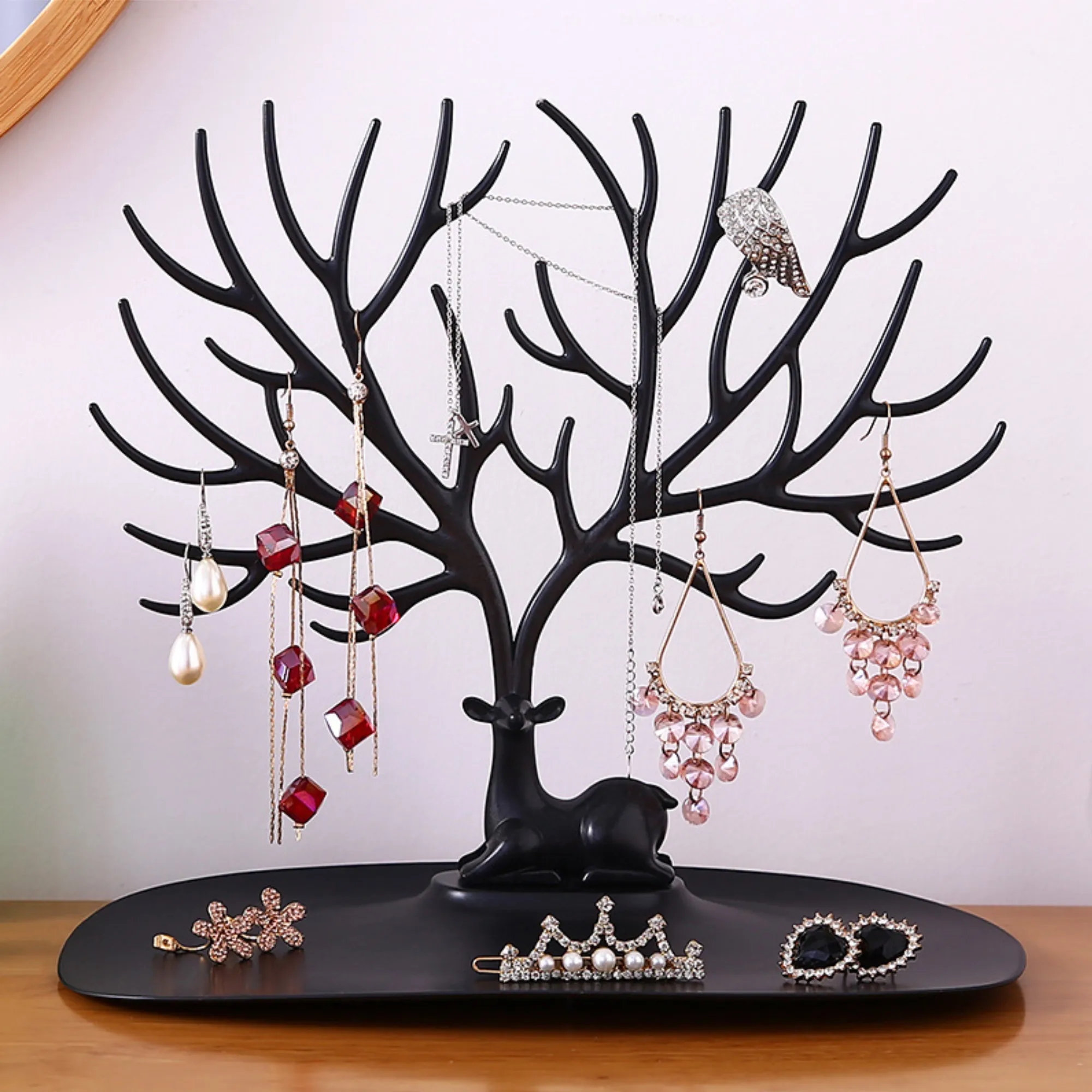 Jewelry Rack Accessory Storage Tree Display Stand Holder 3