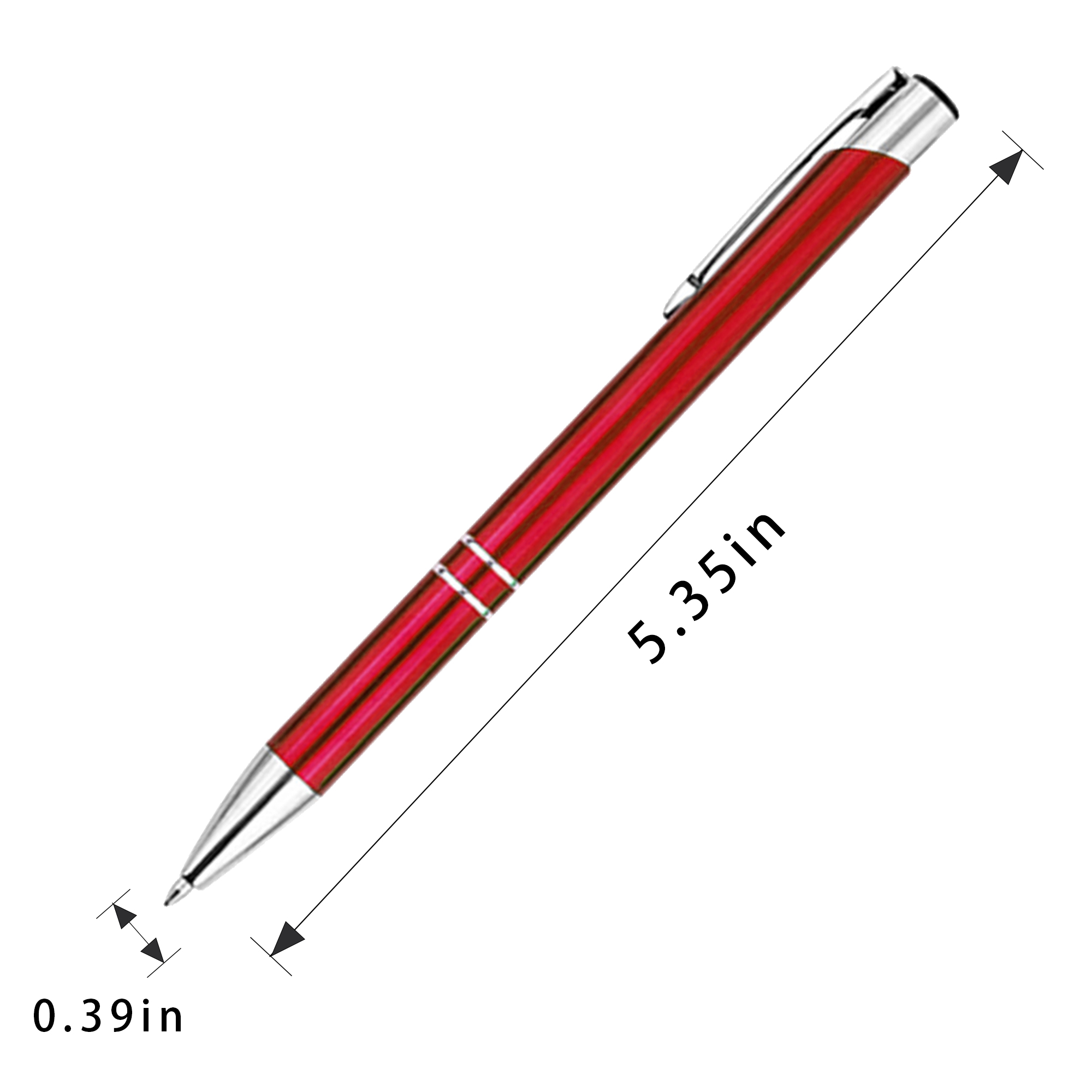 Derby Soft Tactile Slim Metal Pen 3