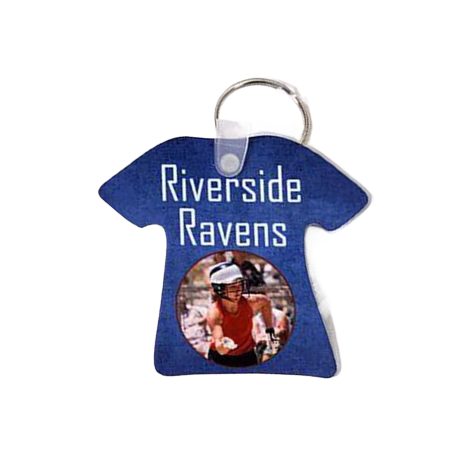 Dress Shaped Sublimation MDF Keychain 2